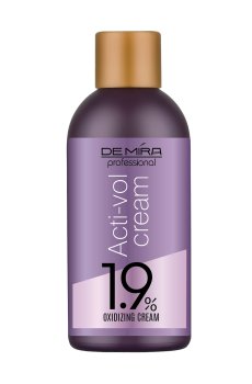 Окислительная эмульсия для окрашивания волос DeMira Professional Acti-Vol Cream 1.9%, 120 мл