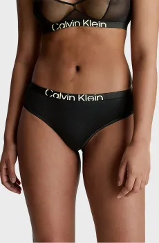 Женские черные трусики MODERN THONG Черный XS Calvin Klein 000QF7401E