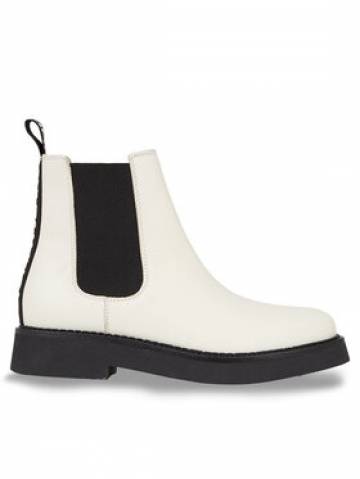 Tommy Jeans Челсі Tjw Chelsea Flat EN0EN02311 Білий Tommy Jeans Челсі Tjw Chelsea Flat EN0EN02311 Білий