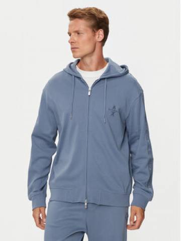 Armani Exchange Світшот 6DZMLC ZJNNZ 15DU Голубий Regular Fit Armani Exchange Світшот 6DZMLC ZJNNZ 15DU Голубий Regular Fit