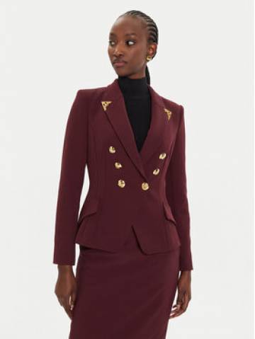 Elisabetta Franchi Піджак GI-095-46E2-V600 Бордовий Slim Fit Elisabetta Franchi Піджак GI-095-46E2-V600 Бордовий Slim Fit