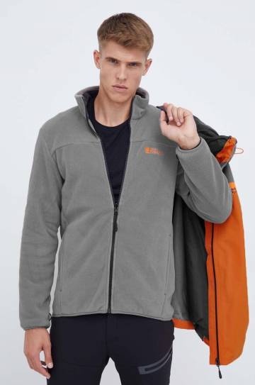 Куртка outdoor Jack Wolfskin Taubenberg 3in1 цвет оранжевый Куртка outdoor Jack Wolfskin Taubenberg 3in1 цвет оранжевый