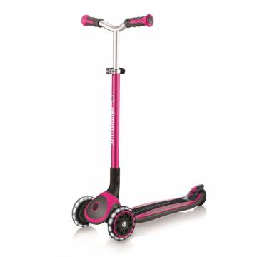 Самокат Globber Master lights рожевий (662-110-2) Самокат Globber Master lights рожевий (662-110-2)