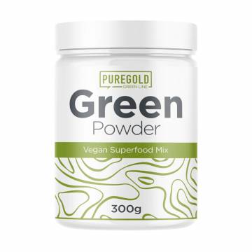 Зеленый порошок Pure Gold Green Powder, в порошке, 300 г Зеленый порошок Pure Gold Green Powder, в порошке, 300 г
