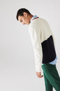 Lacoste кардиган чоловічий Made in France з V-вирізом