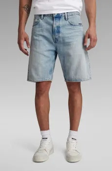 Мужские голубые джинсовые шорты Dakota Short Clean Edge Голубой 30 G-Star RAW D24411,D436