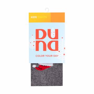 Колготки детские зимние Duna 4466 с махровым следом, темно-серые, размер 122-128 Колготки детские зимние Duna 4466 с махровым следом, темно-серые, размер 122-128