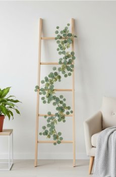 Штучна рослинна гірлянда - зелений