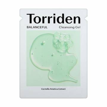 Очищающий гель для лица Torriden Balanceful Cleansing Gel с экстрактом центеллы, 2 мл (саше) Очищающий гель для лица Torriden Balanceful Cleansing Gel с экстрактом центеллы, 2 мл (саше)