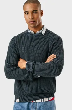 Мужской темно-синий джемпер PARKER CREW Синий S Pepe Jeans PM7000022