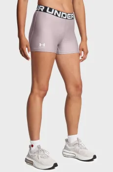 Женские пудровые велосипедки UA HG Authentics Shorty Розовый L Under Armour 1383629-015