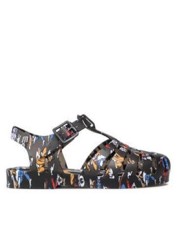 Melissa Босоніжки Mini Melissa Possession Print 33444 Чорний Melissa Босоніжки Mini Melissa Possession Print 33444 Чорний