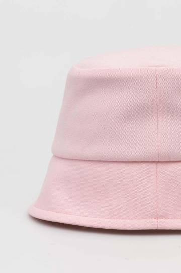 Шляпа из хлопка Lanvin цвет розовый хлопковый Шляпа из хлопка Lanvin цвет розовый хлопковый