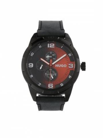 Hugo Годинник Grip 1530275 Чорний Hugo Годинник Grip 1530275 Чорний