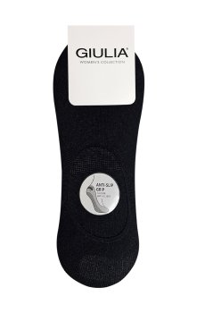 Подследники женские Giulia WF1 Classic с силиконом, низкие, черные, размер 36-40