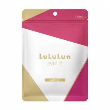 Тканевая маска для лица Lululun Over 45 Camellia Pink, 7 шт Тканевая маска для лица Lululun Over 45 Camellia Pink, 7 шт