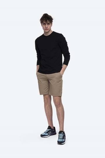 Хлопковые шорты Norse Projects Aros Light Twill Shorts цвет коричневый N35.0237.0966-0966 Хлопковые шорты Norse Projects Aros Light Twill Shorts цвет коричневый N35.0237.0966-0966