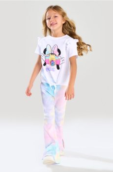Комплект: футболка та штани Minnie Mouse - різнобарвний