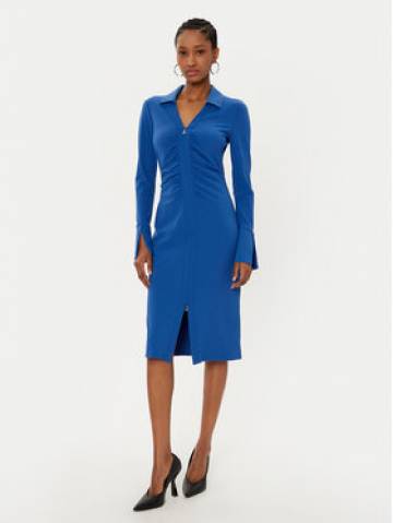 Patrizia Pepe Коктейльна сукня 8A1452/J129-CA37 Голубий Slim Fit Patrizia Pepe Коктейльна сукня 8A1452/J129-CA37 Голубий Slim Fit