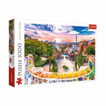 Пазлы Trefl Puzzles Sunset over Barcelona, Spain, 68.3*48 см, от 12 лет, 1000 элементов (10711) Пазлы Trefl Puzzles Sunset over Barcelona, Spain, 68.3*48 см, от 12 лет, 1000 элементов (10711)