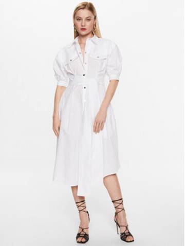 Pinko Сукня-сорочка 100886 Y6VW Білий Regular Fit Pinko Сукня-сорочка 100886 Y6VW Білий Regular Fit