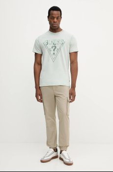 Хлопковая футболка Guess