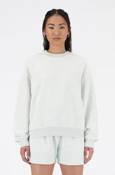 Женский серый свитшот Sport Essentials French Terry Crew Серый XL New Balance WT41508AHH