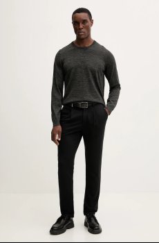 Шерстяной свитер BOSS Leno-P