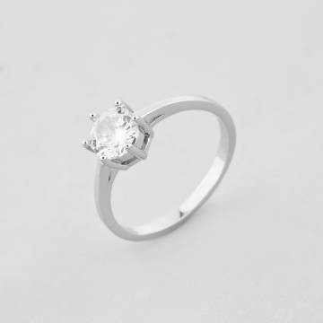 Серебряное кольцо Minimal 91-0019б-17.5 17.5 Серебряное кольцо Minimal 91-0019б-17.5 17.5