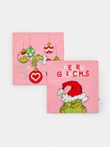 Наволочка Grinch - рожевий