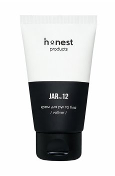 Увлажняющий крем для рук и тела Honest Products Jar N12 Vetiver, 50 мл