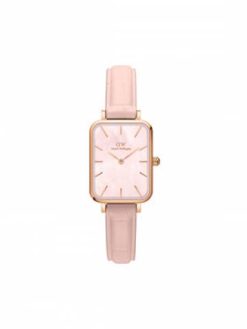 Daniel Wellington Годинник Quadro Pressed DW00100508 Рожеве золото Daniel Wellington Годинник Quadro Pressed DW00100508 Рожеве золото