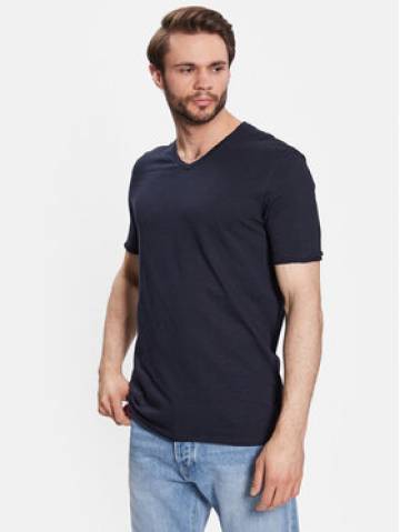 Sisley Футболка 3YR7S4001 Cиній Regular Fit Sisley Футболка 3YR7S4001 Cиній Regular Fit