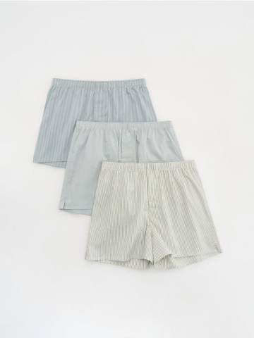 Reserved - Боксери loose, 3 штук - блідо-зелений - 573CS-07X Reserved - Боксери loose, 3 штук - блідо-зелений - 573CS-07X