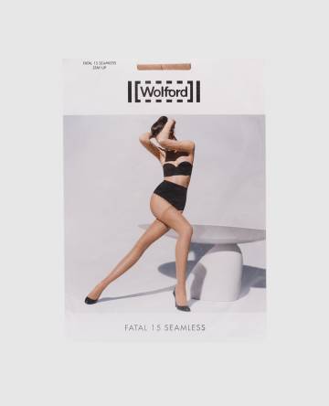 Бежевые чулки Fatal 15 Den Бежевые чулки Fatal 15 Den