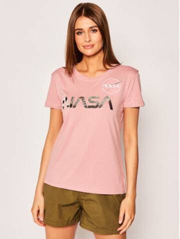 Alpha Industries Футболка Nasa Pm 198053 Рожевий Regular Fit Alpha Industries Футболка Nasa Pm 198053 Рожевий Regular Fit