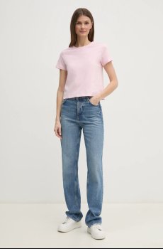 Хлопковая футболка Sisley