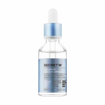Сыворотка для лица Enough Secret With Hyaluronic Moisture Ampoule с гиалуроновой кислотой, 30 мл Сыворотка для лица Enough Secret With Hyaluronic Moisture Ampoule с гиалуроновой кислотой, 30 мл