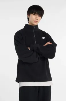 Мужской черный реглан Polar Half Zip Черный XXL New Balance MT53802BK