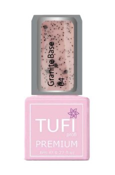 База для гель-лака Tufi profi Premium Granite Base 04 Пастельный розовый, 8 мл