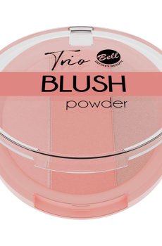 Компактные румяна для лица Bell Trio Blush Powder 01, 9 г