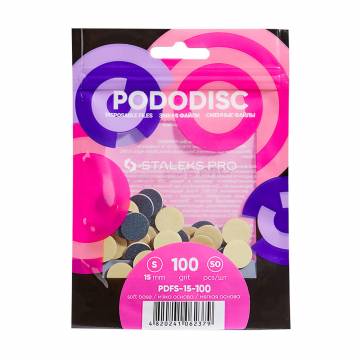 Сменные файлы для педикюрного диска на мягкой основе Staleks Pro Pododisc Pro S, 100 грит, 50 шт Сменные файлы для педикюрного диска на мягкой основе Staleks Pro Pododisc Pro S, 100 грит, 50 шт
