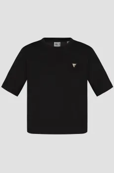 Женская черная футболка Черный S Guess V4BI21.I3Z14;JBLK