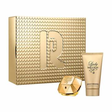 Парфюмированный набор женский Rabanne Lady Million Giftset (парфюмированная вода, 50 мл + лосьон для тела, 75 мл) Парфюмированный набор женский Rabanne Lady Million Giftset (парфюмированная вода, 50 мл + лосьон для тела, 75 мл)