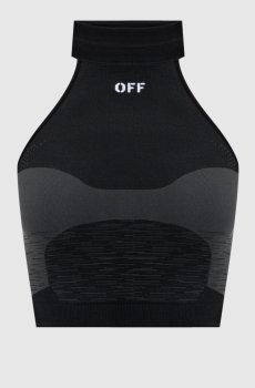 Черный топ Racing