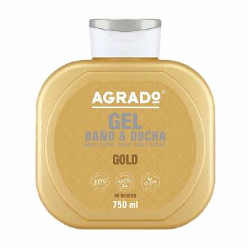 Гель для ванны и душа Agrado Bath & Shower Gel Gold, 750 мл