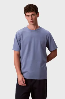Мужская голубая футболка SS STRETCH Голубой XL Calvin Klein LV04LC241G