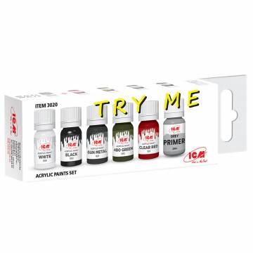 Набір фарб ІСМ Try me (3020) Набір фарб ІСМ Try me (3020)