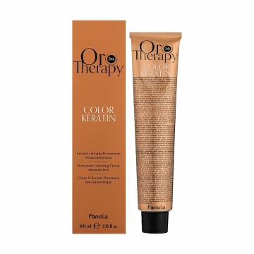 Безаммиачная крем-краска для волос Fanola Oro Therapy Color Keratin Oro Puro 10.1 Extra Blonde Platinum Ash Extra, 100 мл Безаммиачная крем-краска для волос Fanola Oro Therapy Color Keratin Oro Puro 10.1 Extra Blonde Platinum Ash Extra, 100 мл