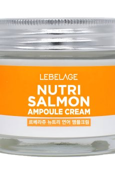 Крем для лица Lebelage Ampule Cream Nutri Salmon, 70 мл